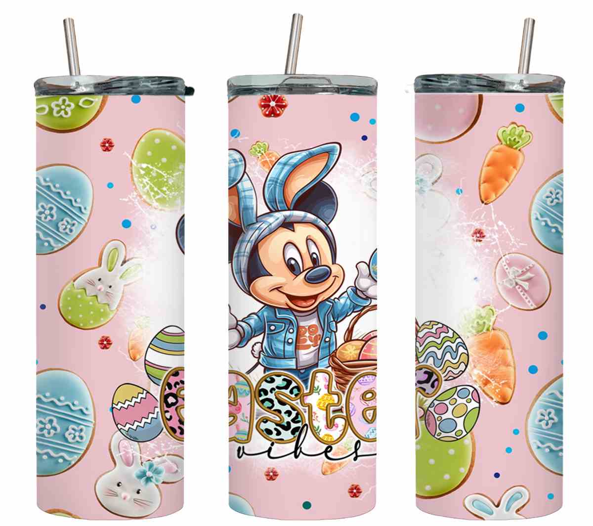 Happy Easter Mickey and Minnie-8960